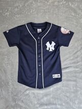 Vtg Majestic New York Yankees Derek Jeter Youth Medium Official MLB Blue - $27.44
