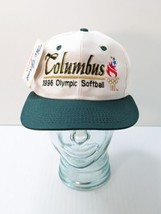 Nos Vintage 1996 Olympic Games Softball Hat Cap Columbus, Ga With Tags Rare - £38.91 GBP