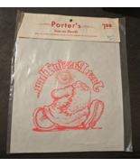NOS Vintage 70s Porters Iron-On Mr. Natural Robert Crumb T-Shirt Decal T... - $1,833.81 MXN