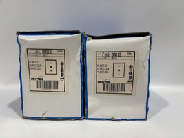 New 50 PC Leviton 88013 1 Gang White Telephone Plate 2.75 x 4.5 - $1,007.12 MXN