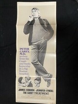The Carey Treatment Original Insert movie poster 1972- James Coburn - £67.84 GBP