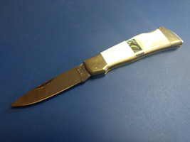 RARE Taylor Cutlery Elk Horn Surgical 1981 1 Blade Pocket Knife Lock Blade - £79.45 GBP