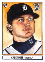 2021 Topps Big League Art Of The Game #ATGCM Casey Mize RC Rookie Card ⚾ - £0.67 GBP