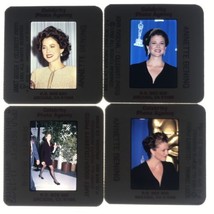 Four (4) Different Vintage 1992 Annette Bening Photo Transparency Slide ... - £18.14 GBP