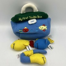 Baby GUND My First Tackle Box Stuffed Plush Playset Activity Toy *missing pieces - $9.89