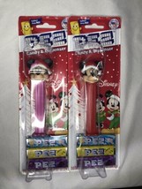 Christmas Pez Dispensers Disney Mickey &amp; Minnie Mouse New in Package READ - £7.90 GBP