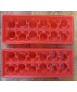 2 Pack - Disney Mickey Mouse Ice Cube Tray Red - 11.5&#39;&#39; x 4.5&#39;&#39; - $9.99