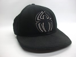 Spiderman Marvel Hat 22.5&quot; Fitted New Era 59Fifty Black Baseball Cap - £15.72 GBP