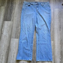 Tommy Hilfiger Jeans Womens Size 16 Classic Straight Denim Blue Jean Pan... - £19.93 GBP