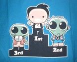 TeeFury Star Wars LARGE &quot;First!&quot; Star Wars Han Solo Tribute Shirt TURQUOISE - $14.00