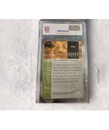 Tiger Woods 2001 Upper Deck Golf Tiger&#39;s Tales Rookie RC #TT3 Mint 9 Graded - $23.34