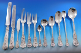 Olympian by Tiffany and Co Sterling Silver Flatware Set 12 Service 252 pc Dinner - £42,330.00 GBP