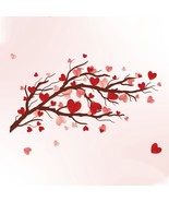 Valentine&#39;s Day Hearts Tree Branch Metal Cutting Dies Scrapbook Card Craft - $259.20 MXN
