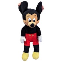 Large Mickey Mouse Stuffed Animal Plush Vintage 70s Walt Disney Characters USA - £238.94 GBP
