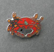 Crab Crustacian Sea Creature Lapel Pin Badge 7/8 Inch - $5.36