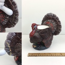 Vtg 1991 Holland Floral Turkey Planter Thanksgiving Tabletop Decor DAMAGED READ - £11.76 GBP