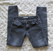 Vintage FZ WEI JEANS Black Acid Wash Low Rise Slim Fit Jeans Kids Size 2... - $17.82