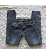 Vintage FZ WEI JEANS Black Acid Wash Low Rise Slim Fit Jeans Kids Size 2... - £13.91 GBP