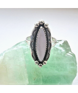 RICHARD BEGAY  925 STERLING SILVER MOTHER OF PEARL RING . SIZE 8 - $1,245.33 MXN