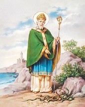 St. Patrick Prayer Kit with Poster, Necklace, Magnet Bookmark and Two Ho... - £15.91 GBP