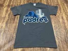 RARE Tucson Padres Men’s Gray MILB T-Shirt - Small - £5.57 GBP