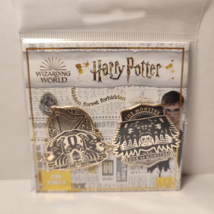 Harry Potter Fluffy And Book Of Monsters Enamel Pins Set Of 2 Official Badges - £18.18 GBP