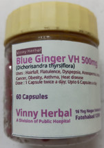 Blue Ginger DH Herbal Supplement Capsules 60 Caps Jar - £7.45 GBP