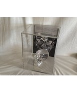 Mitchell Hedges Ancient Crystal Skull Replica, Solid Acrylic, Display Case - $267.29
