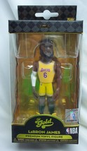 Funko Lebron James #6 Los Angeles Lakers Gold Premium Vinyl Figure Toy Pop New - £15.82 GBP