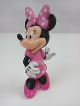 Disney Minnie Mouse Posing 3.5&quot; Collectible Figure   - £6.97 GBP