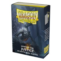 Arcane Tinmen Dragon Shields: Japanese (60) Matte Dual - Justice (DISPLA... - $13.66