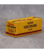 Kodak Verichrome 127 Film Vintage Sealed Box NOS 4 x 6.5 cm Exp. 1951 - $36.69 CAD