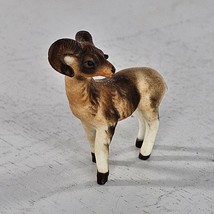 Vintage Bone China Japan Bighorn Sheep Ram Miniature Figurine Goat - £18.33 GBP