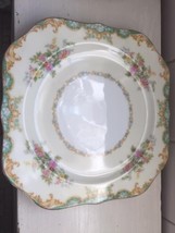 Vintage Noritake &quot;Jasmine&quot; 585 Square 8” Plate - $14.84