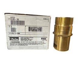 NEW 1 Piece Parker Hydraulic Quick Connect Hose Coupling Nipple - $79.19