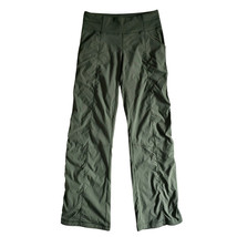 Lucy Activewear Get Going Pants Hiking Dance Studio Ruched Stretch Green XS - $39.59