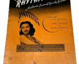 1944 LIONEL BELASCO Calypso Rhythm Songs Island Music Songbook  Sheet Music - £226.80 GBP