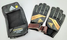 Adidas Adult Top Training Football Gloves SZ 10 Orange/Black Mens - £13.31 GBP