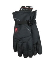 Spyder Men&#39;s Bolster Insulated Ski Gloves, Size L/XL, Black, NWT - $29.69