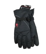 Spyder Men&#39;s Bolster Insulated Ski Gloves, Size L/XL, Black, NWT - £23.26 GBP