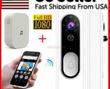Ring Wired Video Doorbell Pro Video Camera 1080p HD Wifi Cam Works - $34.99