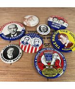 Vintage political Button Lot Reproductions MFG 1976 Nixon Hoover Harding... - $211.17 MXN