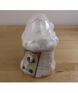 New CREATIVE CRAFTS Ready To Paint CANDY SANTA JAR 34015 Glass Vtg - $40.60 CAD