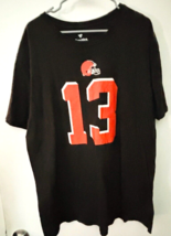 NFL  Nike team apparel Odell Beckham Jr  T-shirt brown size XL Cleveland... - $15.69