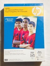 HP Advance Photo Paper 4”x6”x10.5mm Glossy 100sheets 66lb Inkjet True Life - $8.59