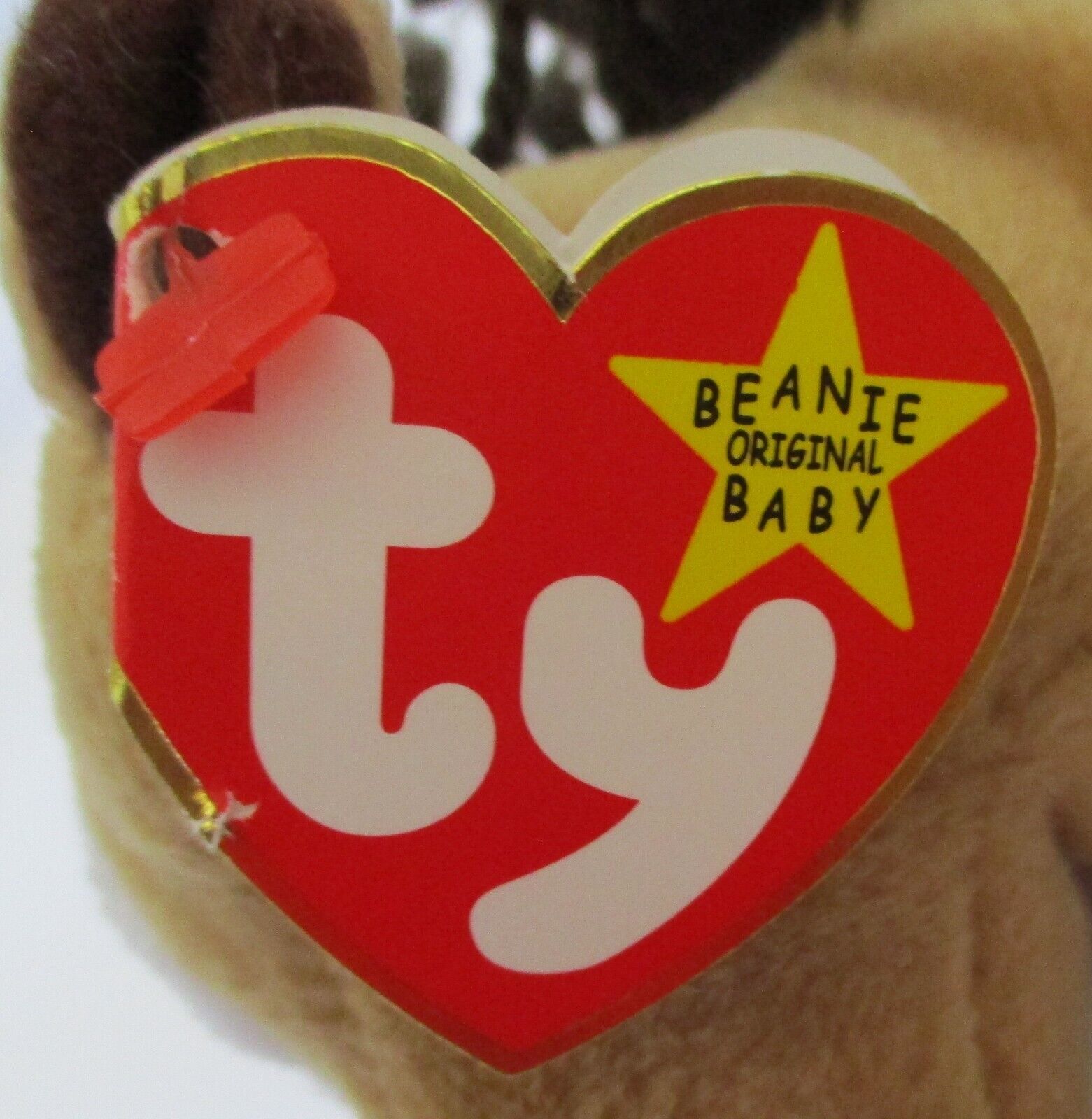 Ty Beanie Baby Derby The Horse Yarn Mane 5th PVC Filled USED Item image 3