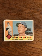 Don Demeter 1960 Topps Baseball Card  (0517) - £2.39 GBP