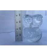 Vintage Murano Glass Signed Artisan Elio Owl , Figurine Sculpture - $120.66 CAD