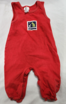 Carter&#39;s John Lennon Red Spotted Dog Overalls Baby Clothes Boy Girl 9-12 m - $22.76