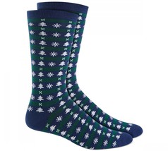 club Room Mens Holiday Christmas Crew Socks, PINE TREES, OS - £3.95 GBP